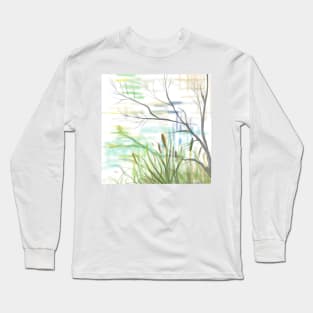 Bulrush view Long Sleeve T-Shirt